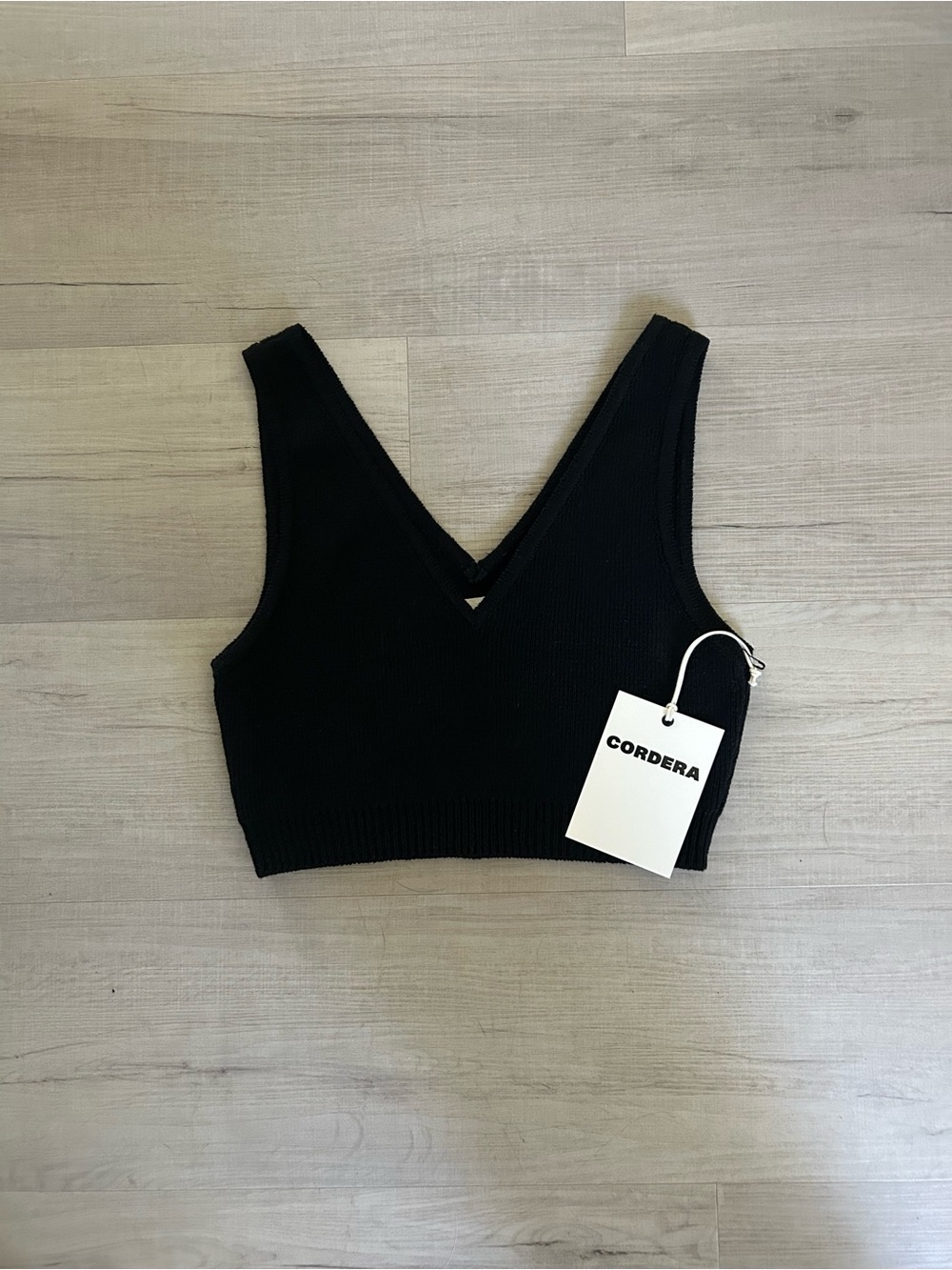NEW Cordera Long Knit Top Black Size OS
